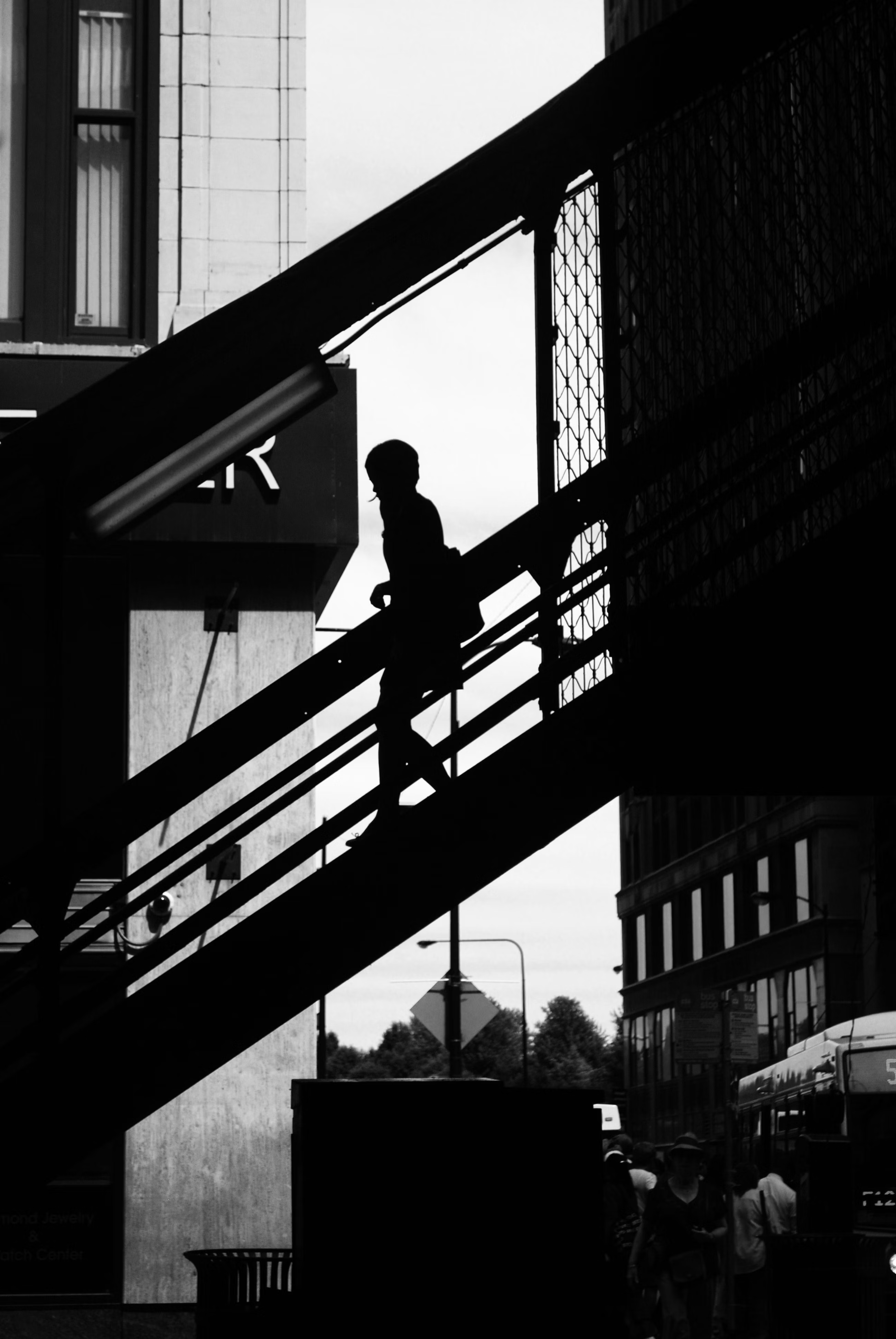 Urban photography - silhouette